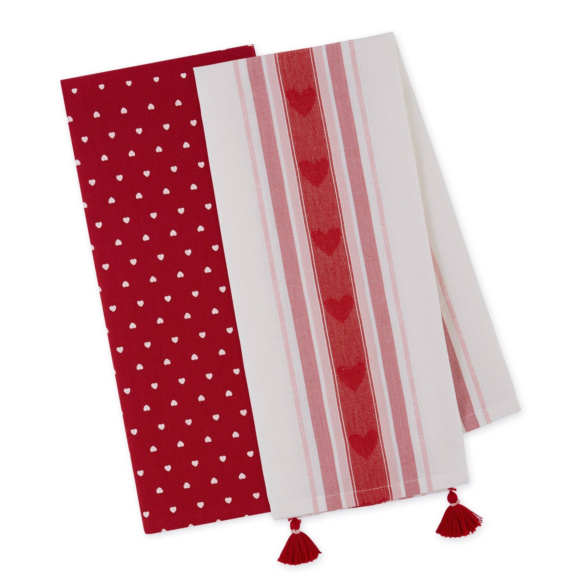 Valentine's Day All My Love Dishtowel Set of 2