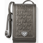 Brighton Deeply In Love Phone Organizer (E5453P) PEWTER