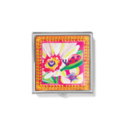 Brighton French Garden Square Pill Box (E5513M)