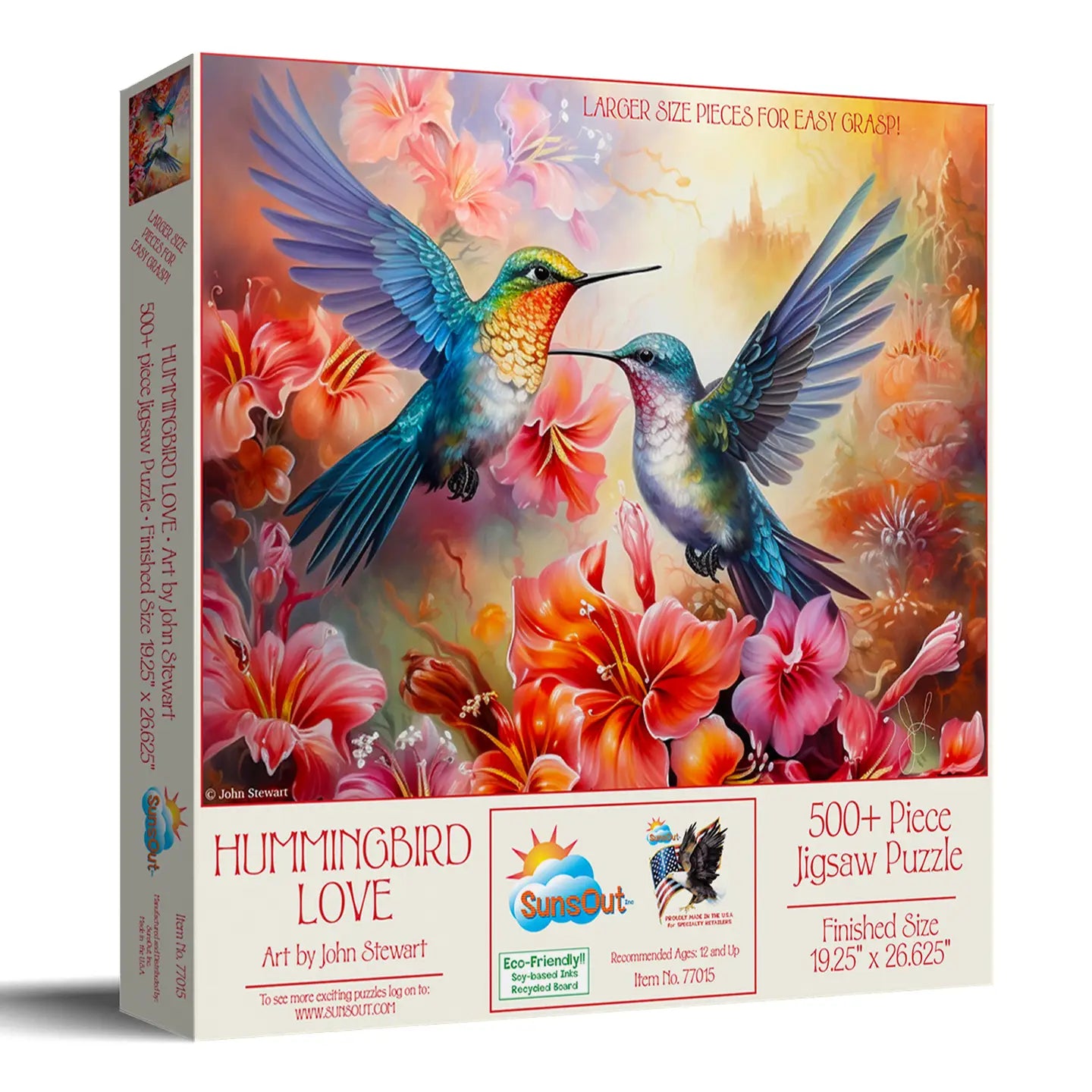 Hummingbird Love 500 Piece Jigsaw Puzzle (7705)