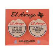 El Arroyo Car Coasters (Set of 2) (Multiple Styles)