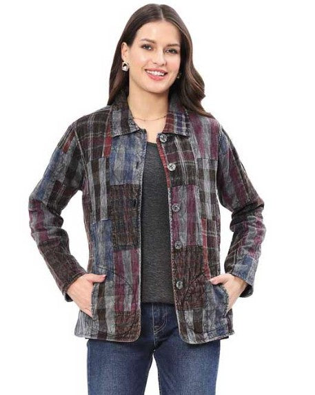 Parsley & Sage Eloise Reversible Patch Jacket