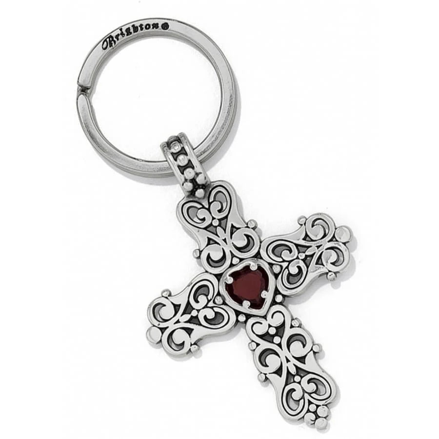 Brighton Endless Love Key Fob (E12600)(Silver Stone)