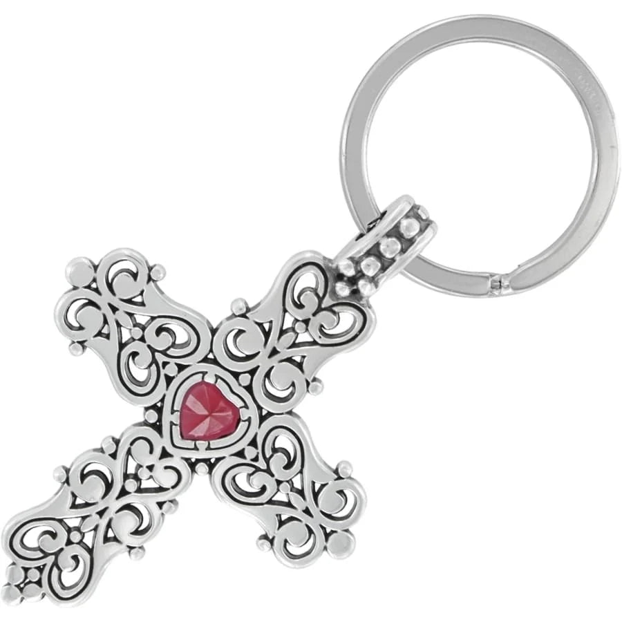 Brighton Endless Love Key Fob (E12600)(Silver Stone)