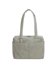 Baggu Everyday Cloud Bag - Sage Stripe