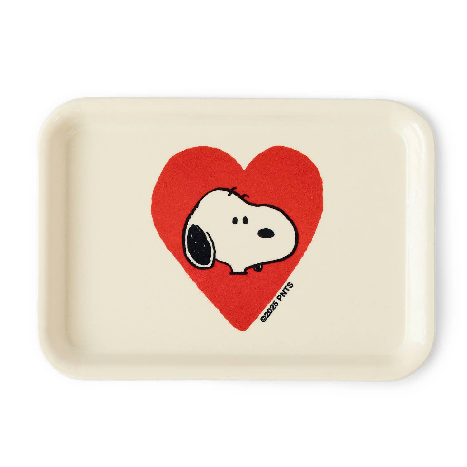 3P4 x Peanuts® - Snoopy Heart Vintage-Style Tray