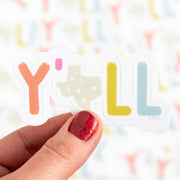 Texas Y'all Decal Sticker