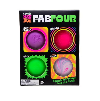 Teenie Fab Four NeeDoh Multi Pack (2 Per Person)