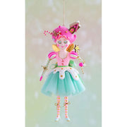 Glitterville Sugar Plum Fairy Resin 8" Ornament