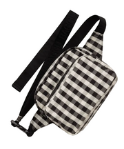 Baggu Fanny Pack - Black And Cream Gingham