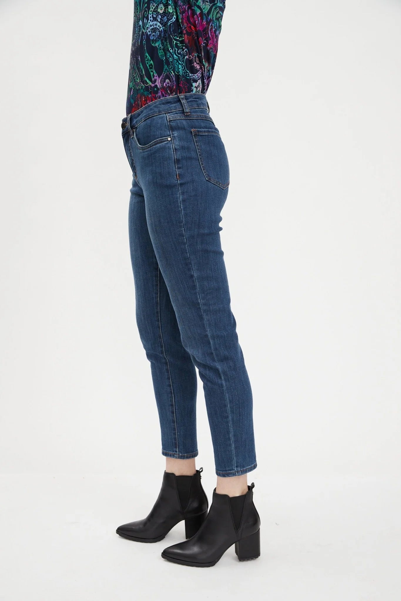 FDJ French Dressing Olivia Slim Ankle Jeans (2949322)(Indigo)
