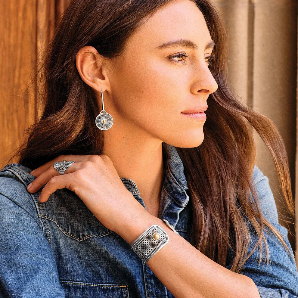 Brighton Segreta Medallion French Wire Earring (JA0193)