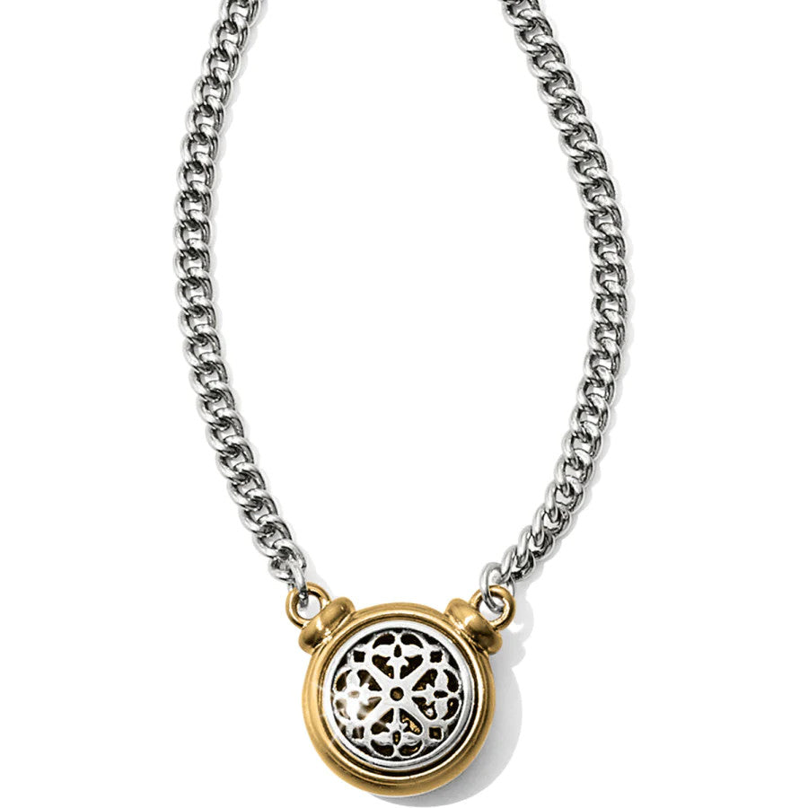 Brighton Ferrara Two Tone Short Necklace (JM1072)
