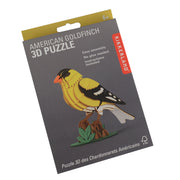 Kikkerland American Goldfinch 3D Puzzle (GG311-F)