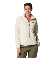 Texas Longhorn Columbia Ladies' Full Zip Sherpa Jacket (CHALK)