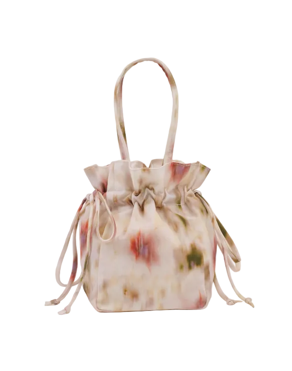 Baggu Nylon Drawstring Bag - Abstract Floral