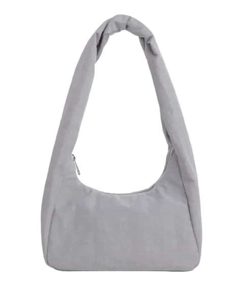 Baggu Small Nylon Meringue Bag - Fog