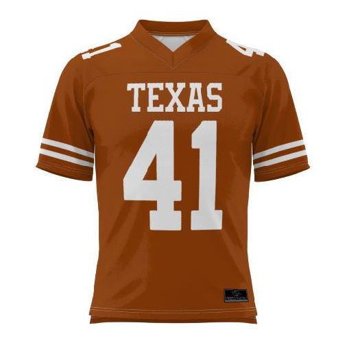 Texas Longhorn NIL Ford #41 Jersey (S0662-41-FORD) BO