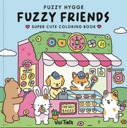 Fuzzy Hygge:  Fuzzy Friends Super Cute Coloring Book