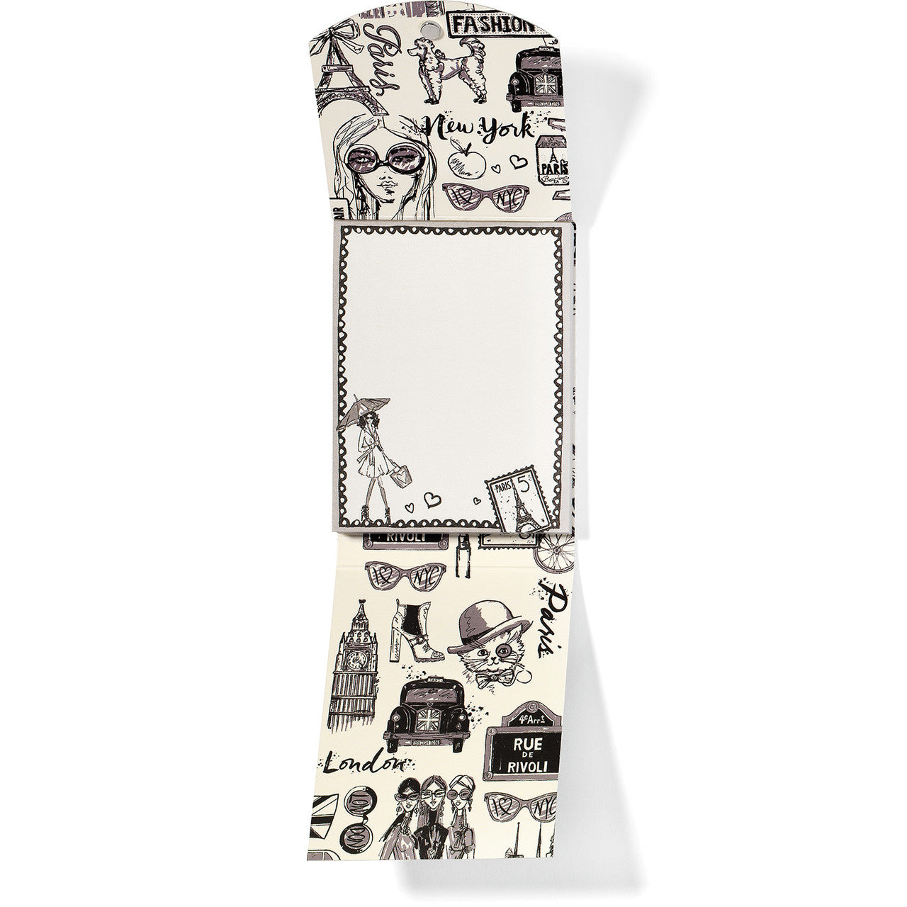 Brighton Fashion Passport Brooch Notepad (G82420)