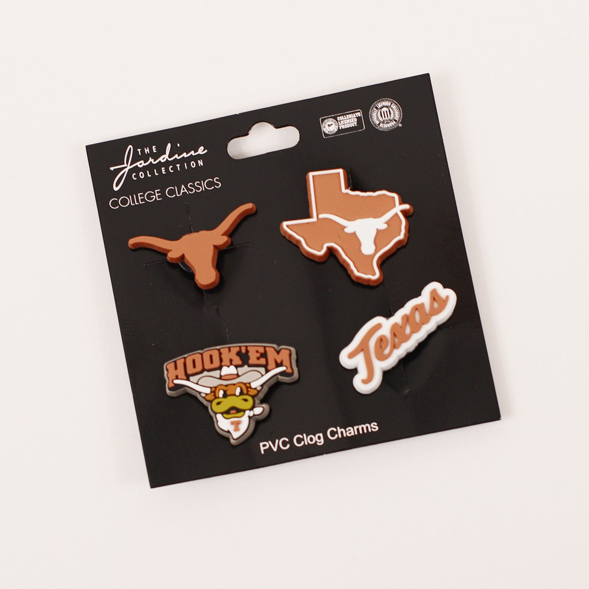 Texas Longhorn Rubber Clog Charms (Fits Croc Brand)