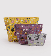 Baggu Go Pouch Set - Wildwood Mix