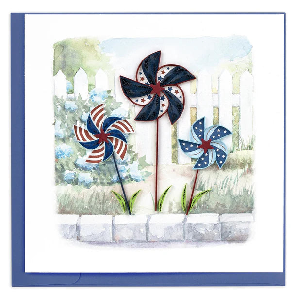 Quilling Card 4th of July Pinwheels (BL1511)