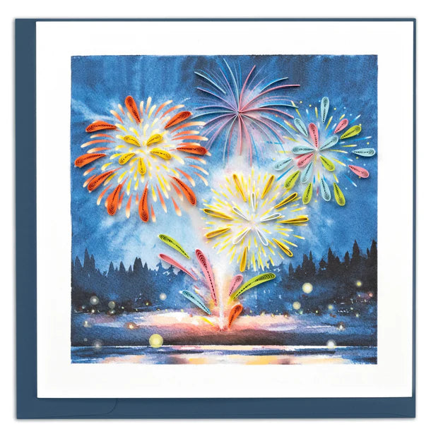 Quilling Card Fireworks Display (HD6054)