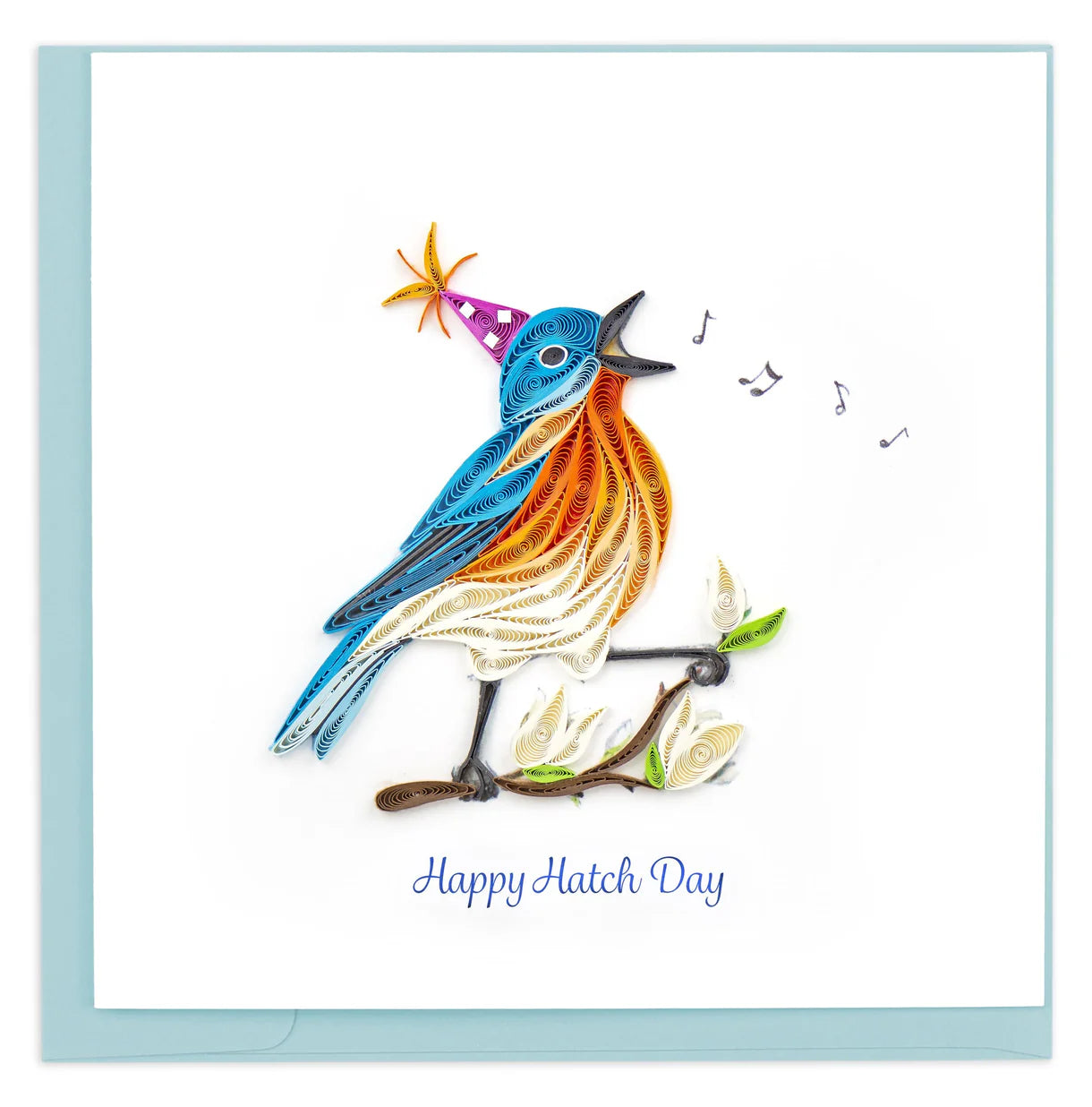 Quilling Card Happy Hatch Day (BD170)