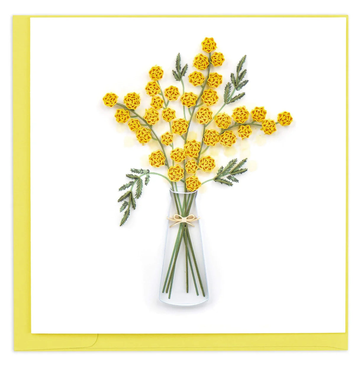 Quilling Card Mimosa Flower ( BL1332)
