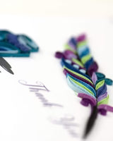 Quilling Card Thank You Quill & Ink (Ty008)