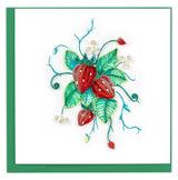 Quilling Card Wild Strawberries (BL1490)