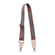 Consuela Grey Crossbody Web Strap 2 1/8" (9059)