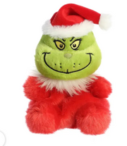 Santa Grinch Palm Pals Stuffed Animal
