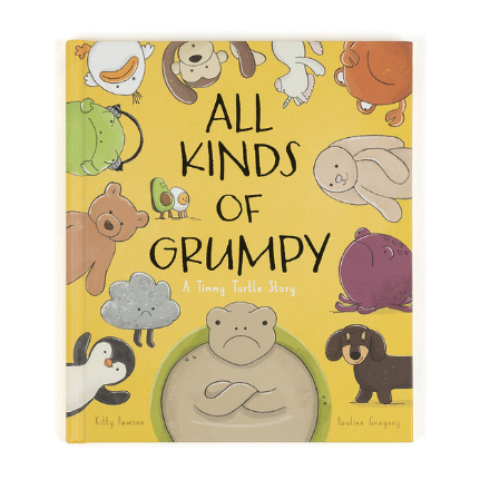 Jellycat All Kinds of Grumpy Book
