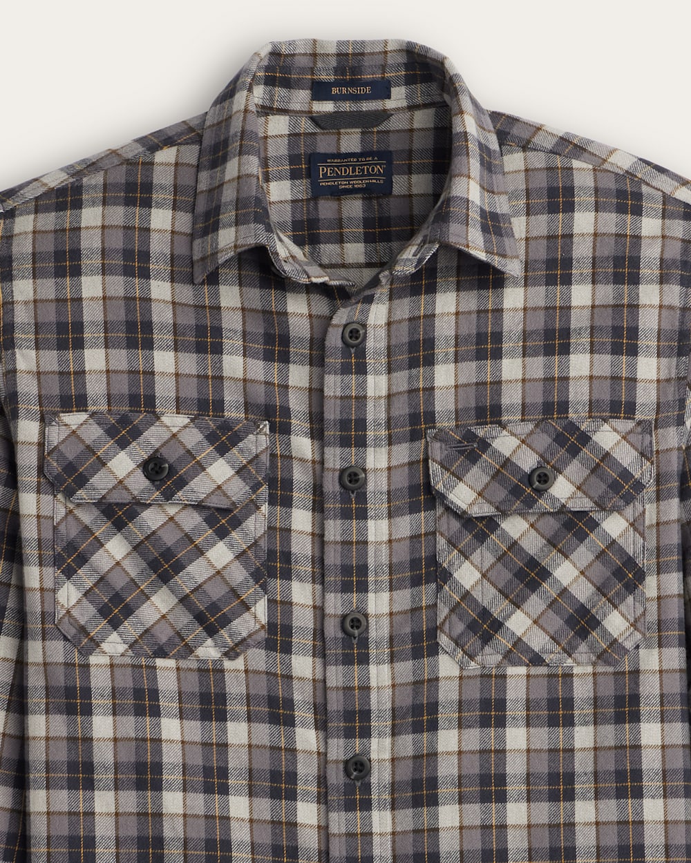 Pendleton Men's Burnside Cotton Flannel Plaid Shirt (3 Colors)