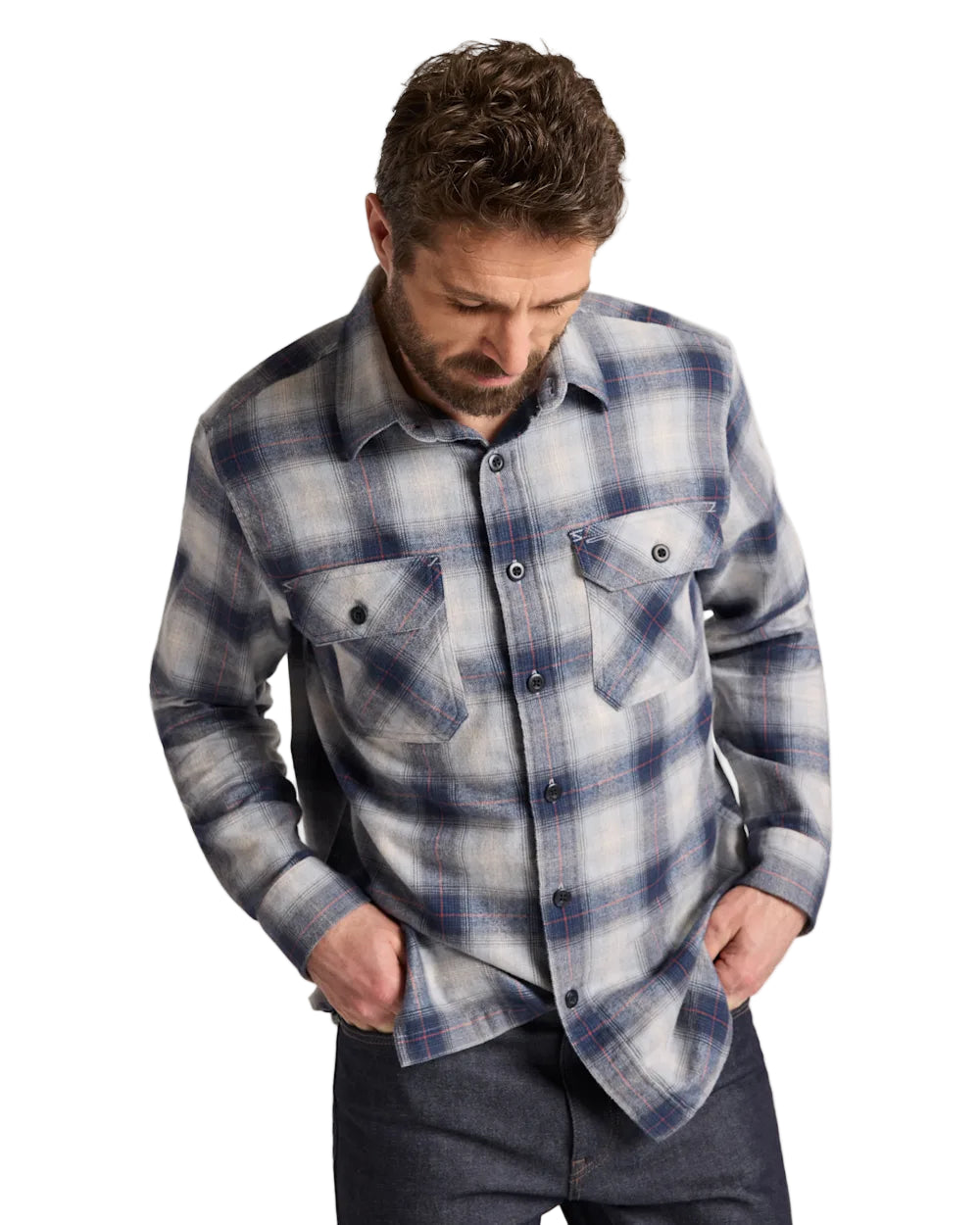 Pendleton Men's Burnside Cotton Flannel Plaid Shirt (3 Colors)