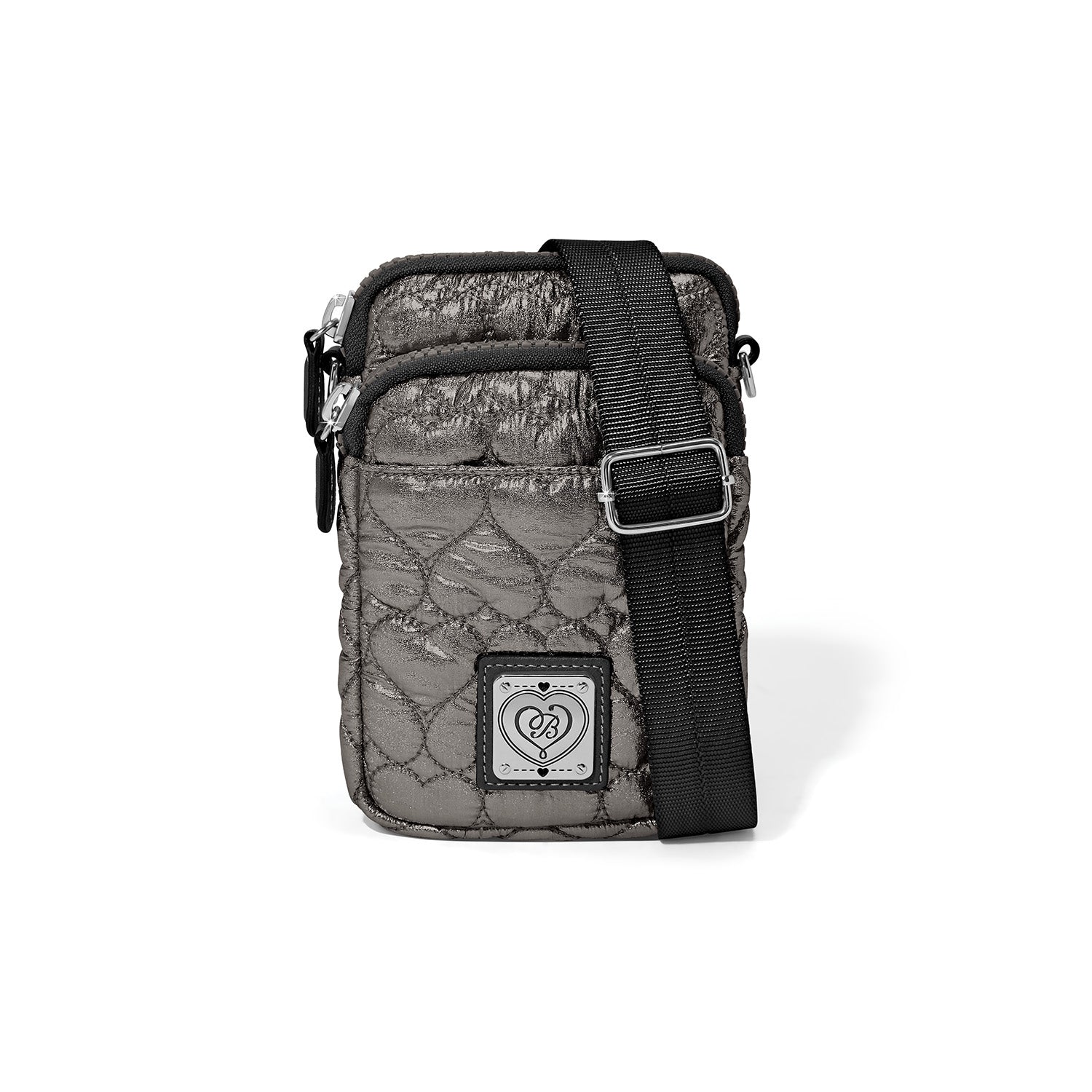 Brighton Kora Pewter Mini Utility Bag (H1510R)