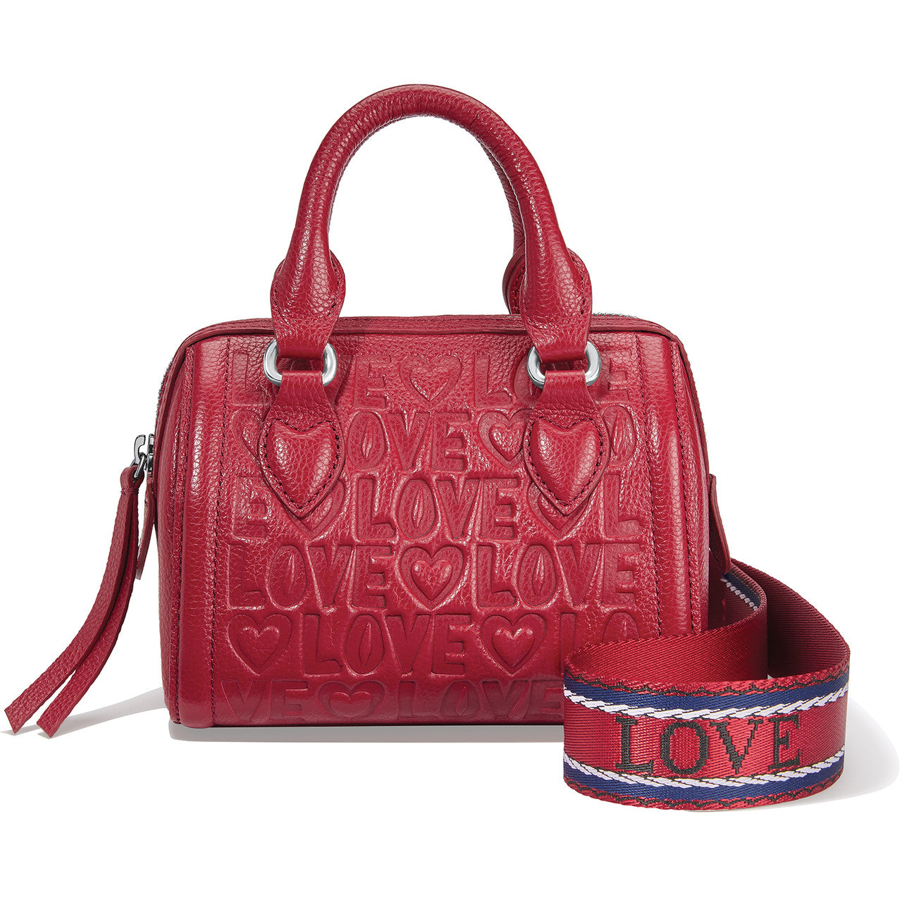 Brighton Deeply in Love Mini Satchel (H15727) LIPSTICK
