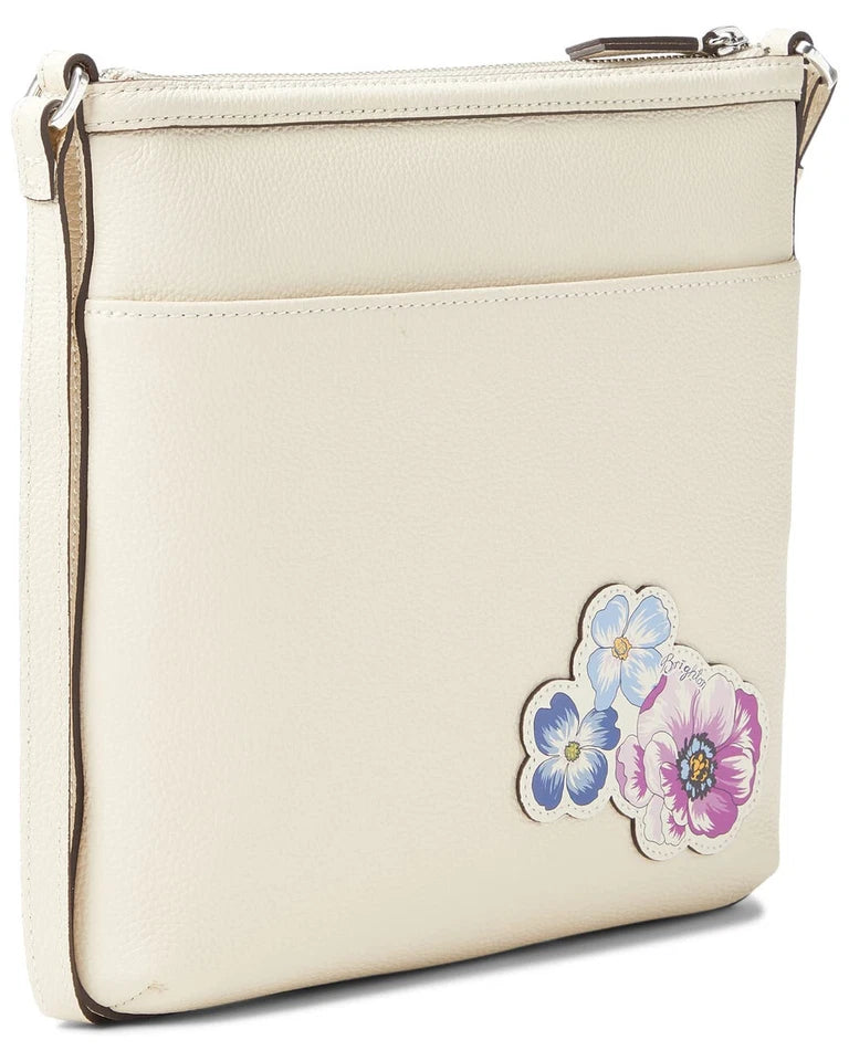 Brighton Terracina Messenger Crossbody Bag (WHT/MULTI)