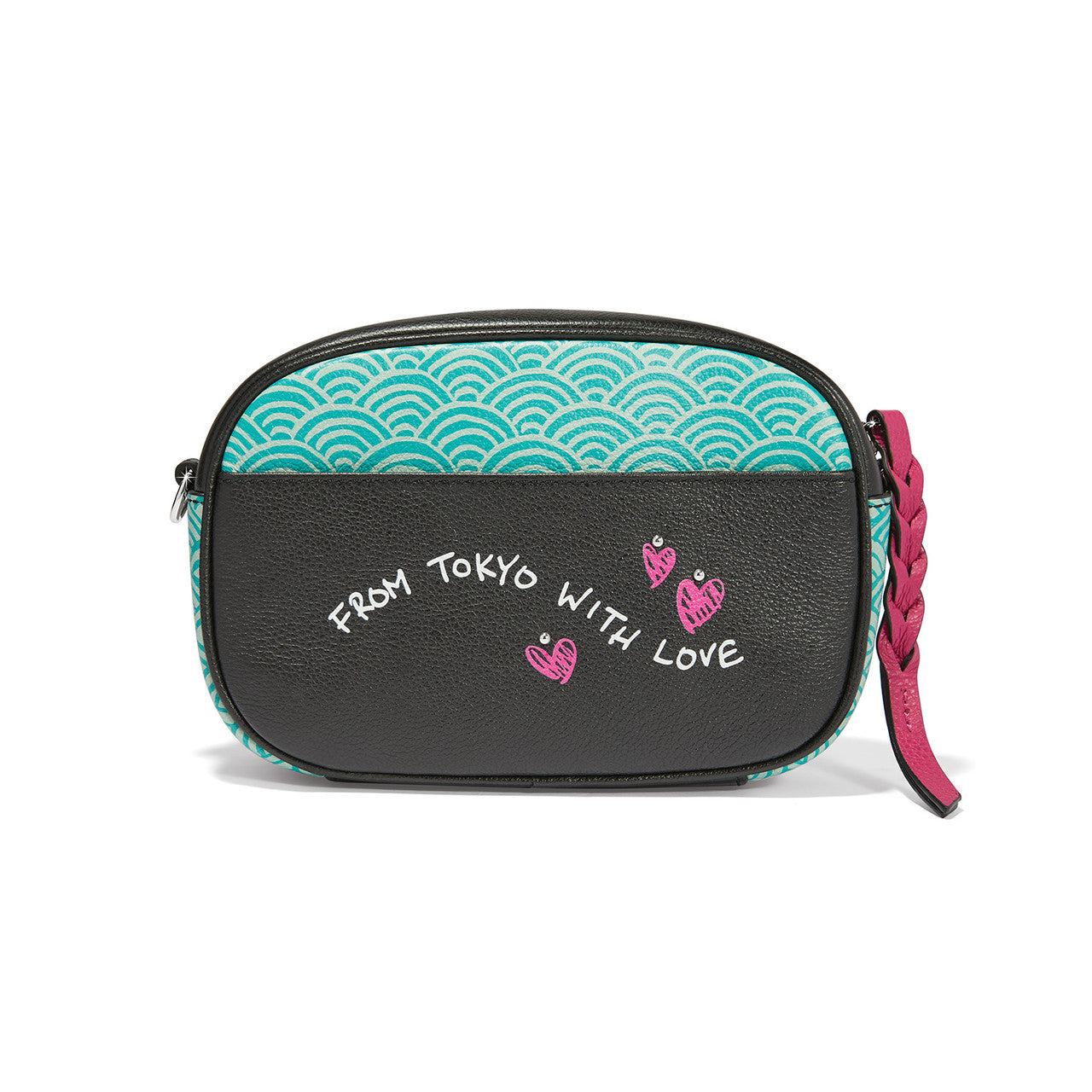 Brighton From Tokyo with Love Mini Crossbody Camera Bag (WHT/MULTI