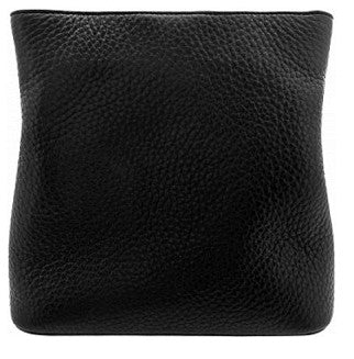 Brighton Joe Bucket Black & Chocolate Croc Leather Handbag (H43209)