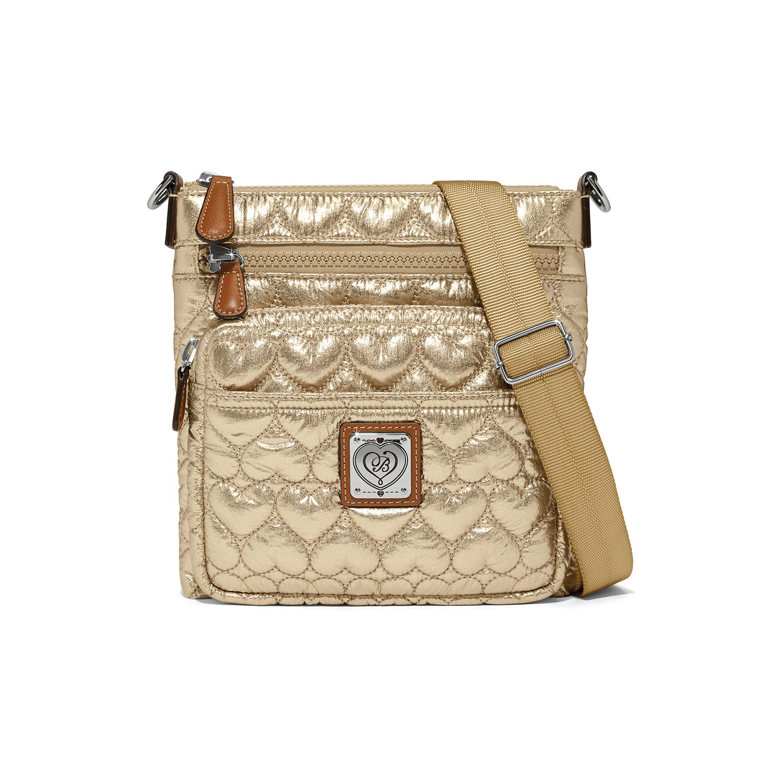 Brighton Kallista Gold Messenger Bag (H5472G)