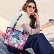 Brighton Paris Blooms Large Saffian Tote