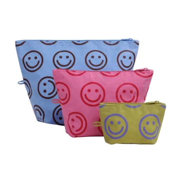 Baggu Go Pouch Set - Pop Happy Mix