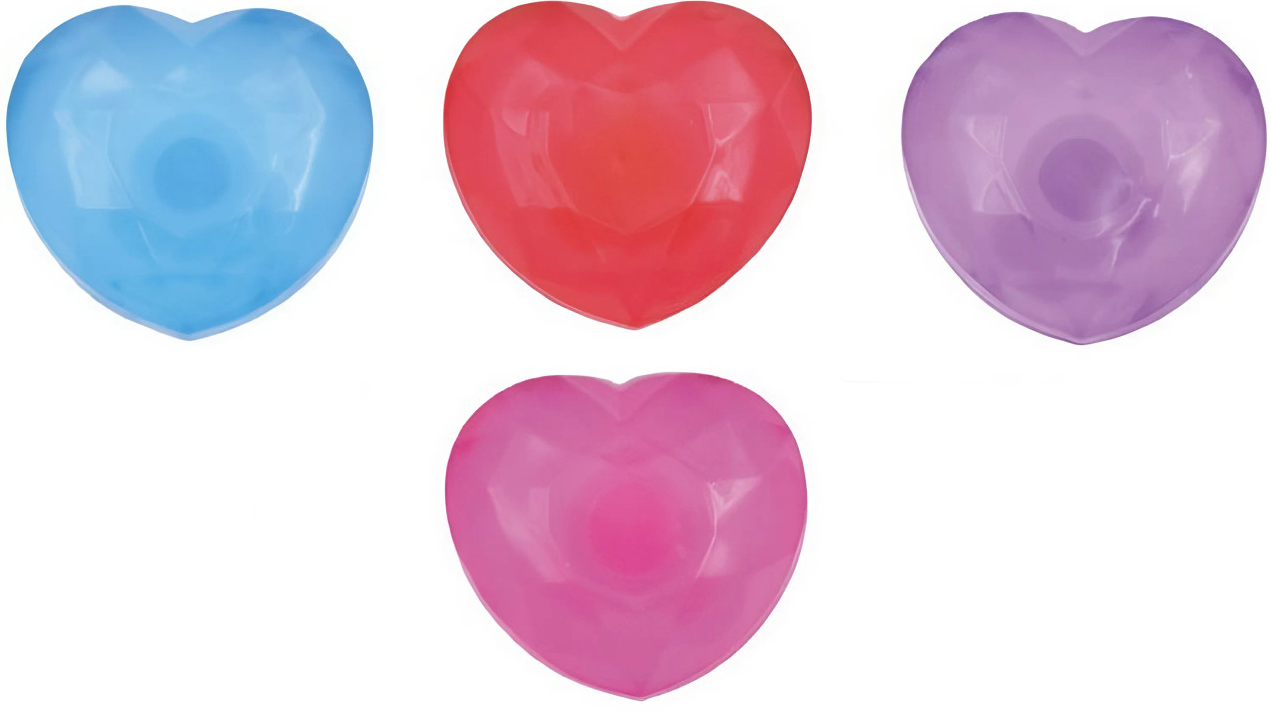 Diamond Heart Squishy (Color Chosen At Random)