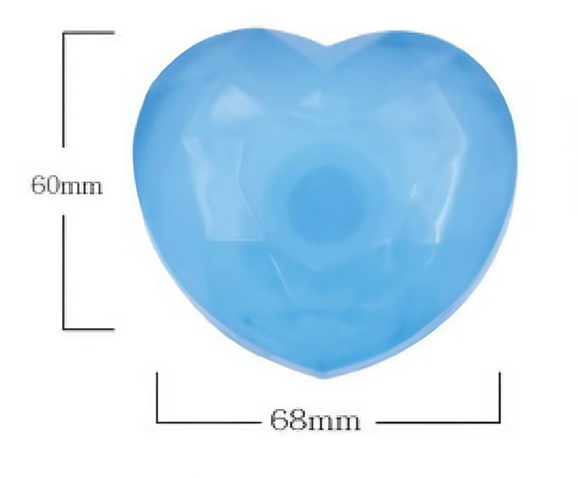 Diamond Heart Squishy (Color Chosen At Random)