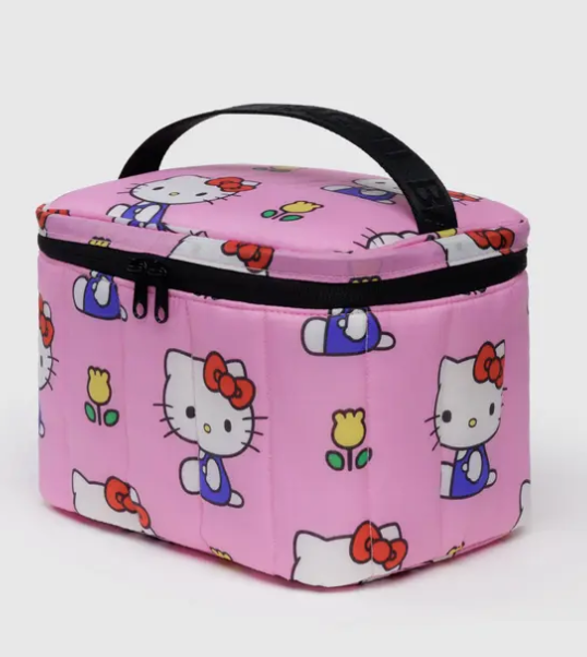 Baggu Puffy Lunch Bag - Hello Kitty Pink