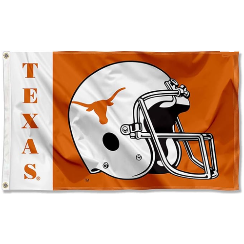Texas Longhorn Helmet Flag (3' X 5') (13030571FH)