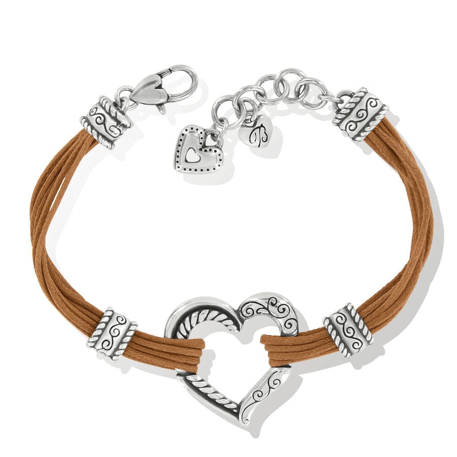 Brighton Heritage Heart Bracelet (Henna)(J3246C)